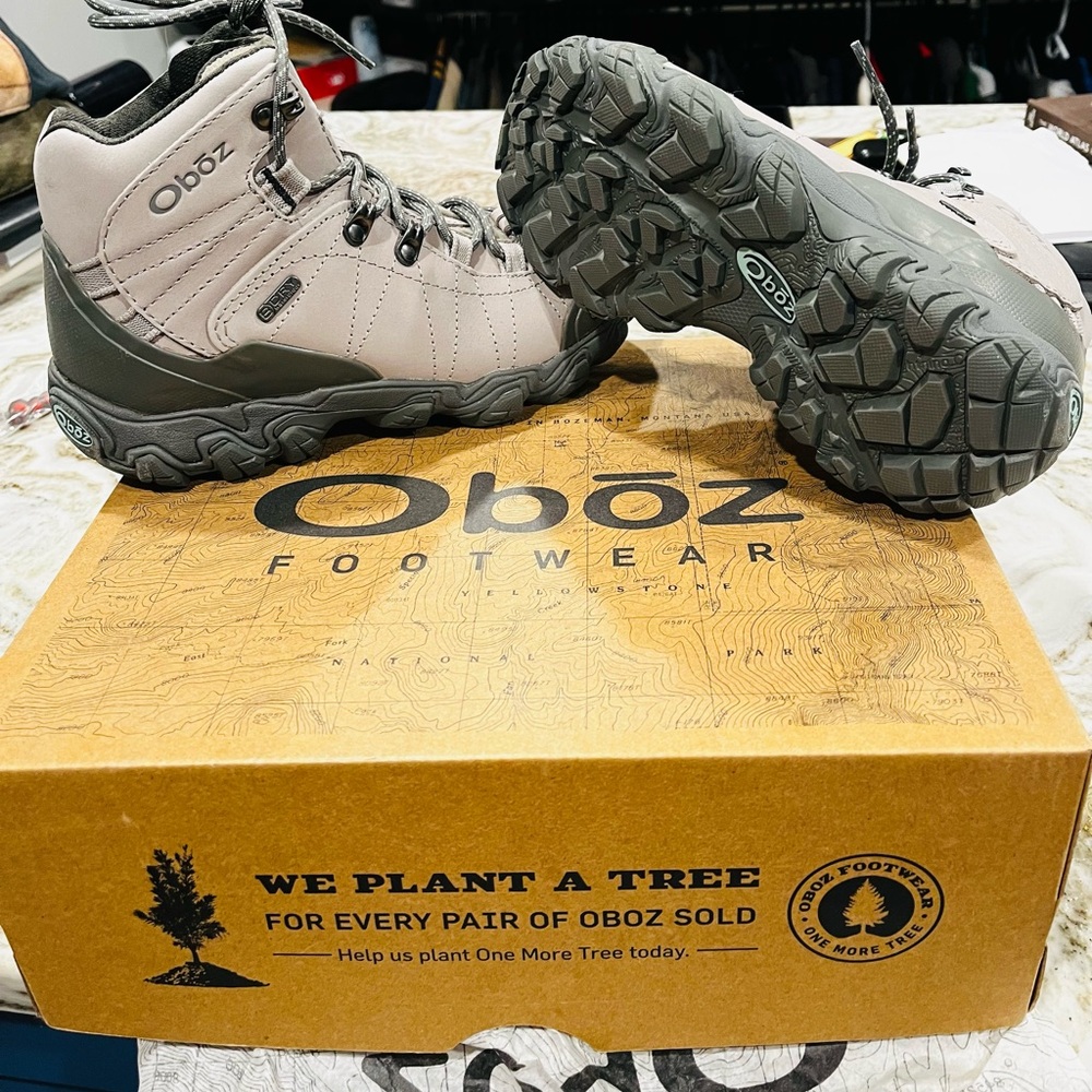 Oboz Women's Winter Boots - Gray and Black